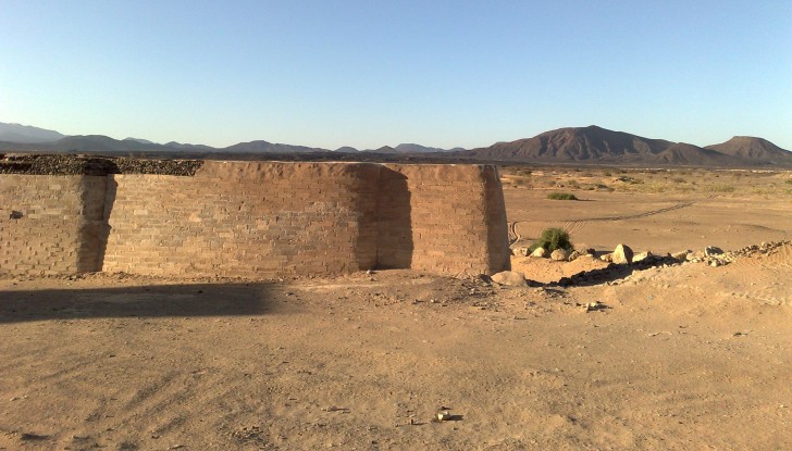 De Marib dam in Jemen