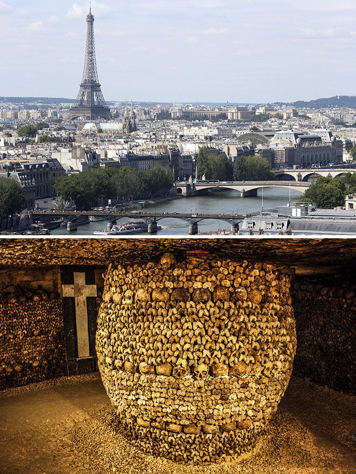 catacombes parisiennes