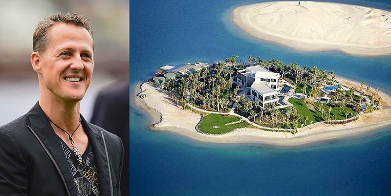 Michael Schumacher And His Island In Dubai Michael Schumacher And His Island In Dubai